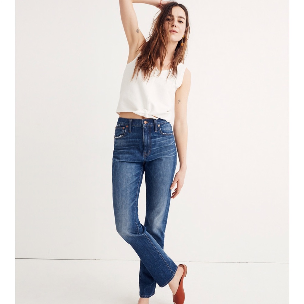Madewell The High-Rise Slim Boy Jean